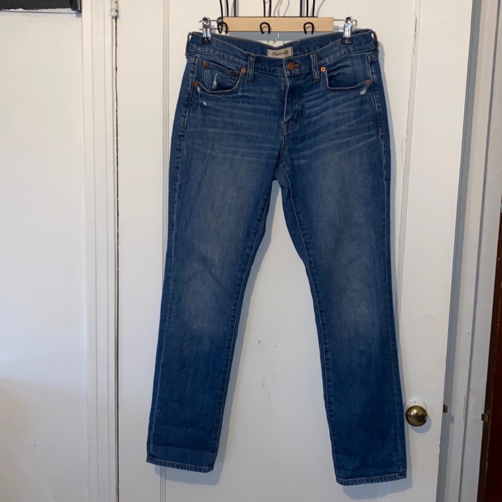 Madewell The Slim Boyjean denim skinny jeans